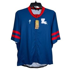 Specialized Cycling Jersey Blue/Red Men’s sz XL.